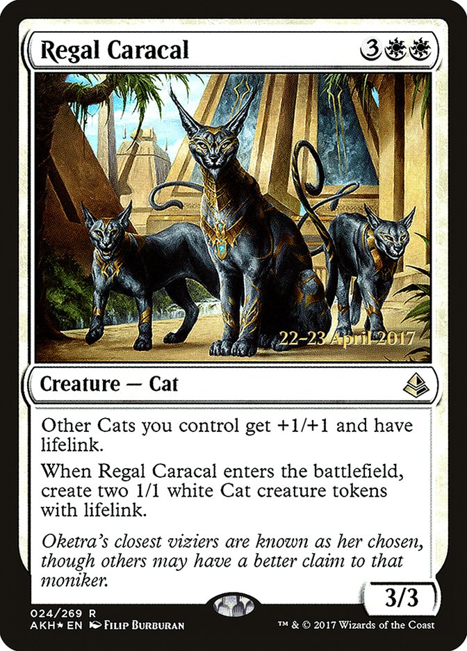 Regal Caracal [Amonkhet Prerelease Promos] | Rock City Comics