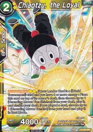 Chiaotzu, the Loyal (Power Booster: World Martial Arts Tournament) (P-157) [Promotion Cards] | Rock City Comics