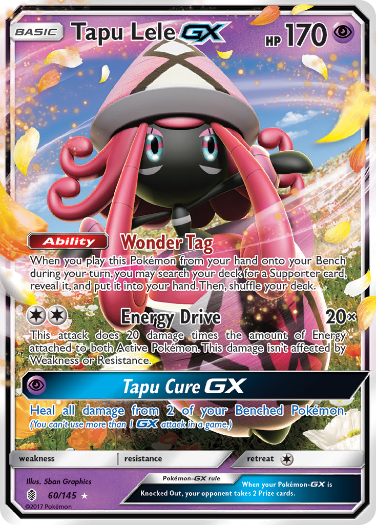 Tapu Lele GX (60/145) [Sun & Moon: Guardians Rising] | Rock City Comics