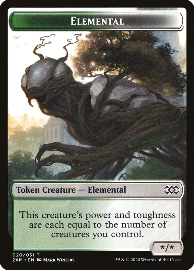 Elemental Token [Double Masters Tokens] | Rock City Comics