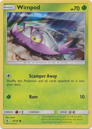 Wimpod (8/145) (Collection Promo) [Sun & Moon: Guardians Rising] | Rock City Comics