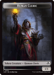 Demon // Human Cleric Double-Sided Token [Innistrad Remastered Tokens] | Rock City Comics