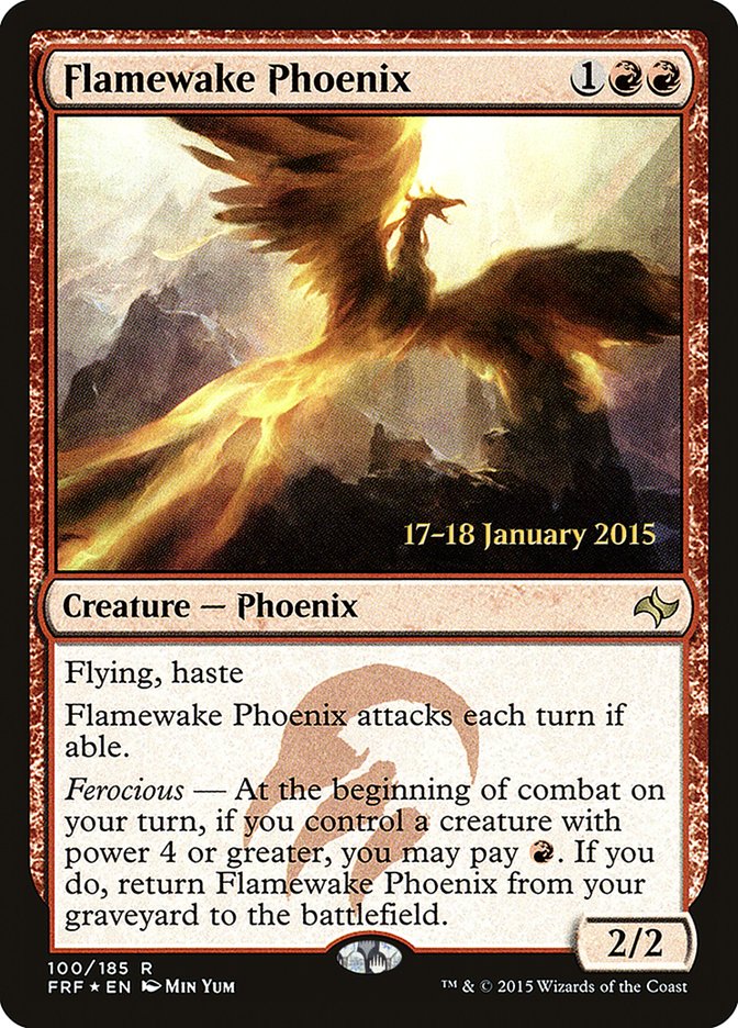 Flamewake Phoenix [Fate Reforged Prerelease Promos] | Rock City Comics