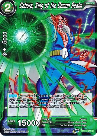 Dabura, King of the Demon Realm (BT11-073) [Vermilion Bloodline 2nd Edition] | Rock City Comics