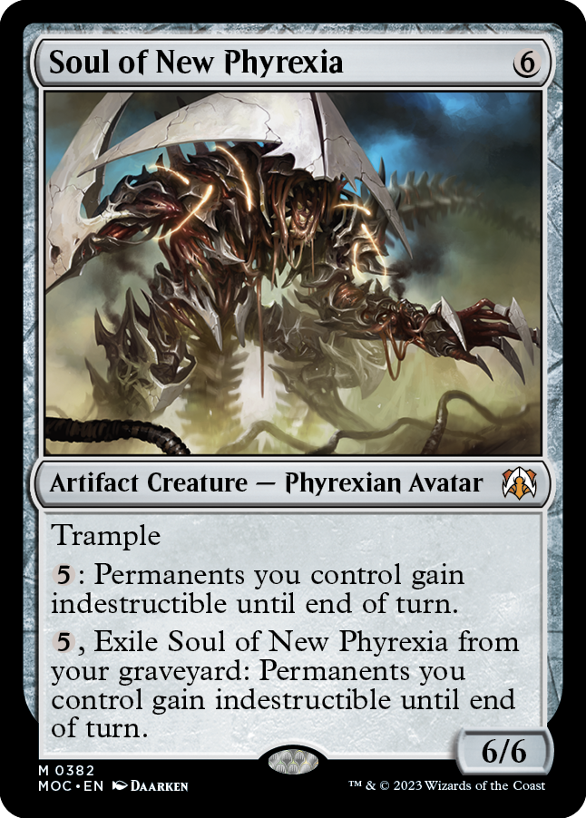 Soul of New Phyrexia [March of the Machine Commander] | Rock City Comics