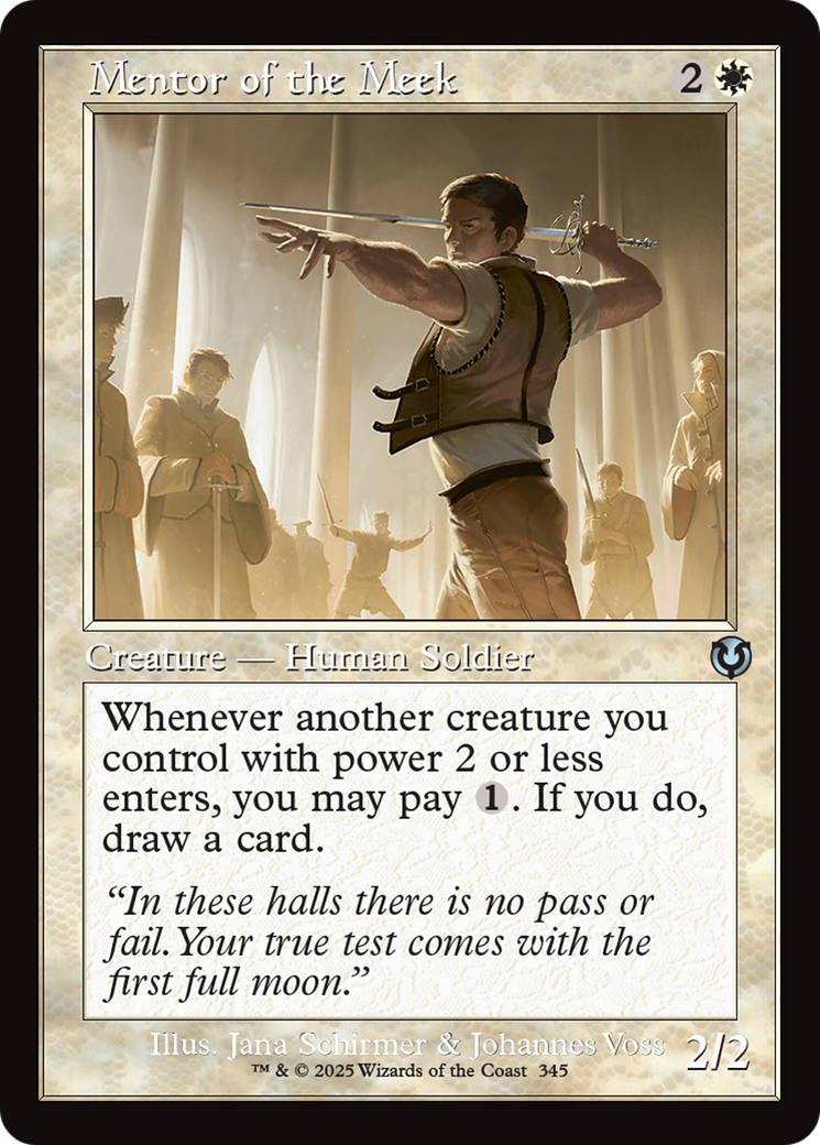 Mentor of the Meek (Retro Frame) [Innistrad Remastered] | Rock City Comics