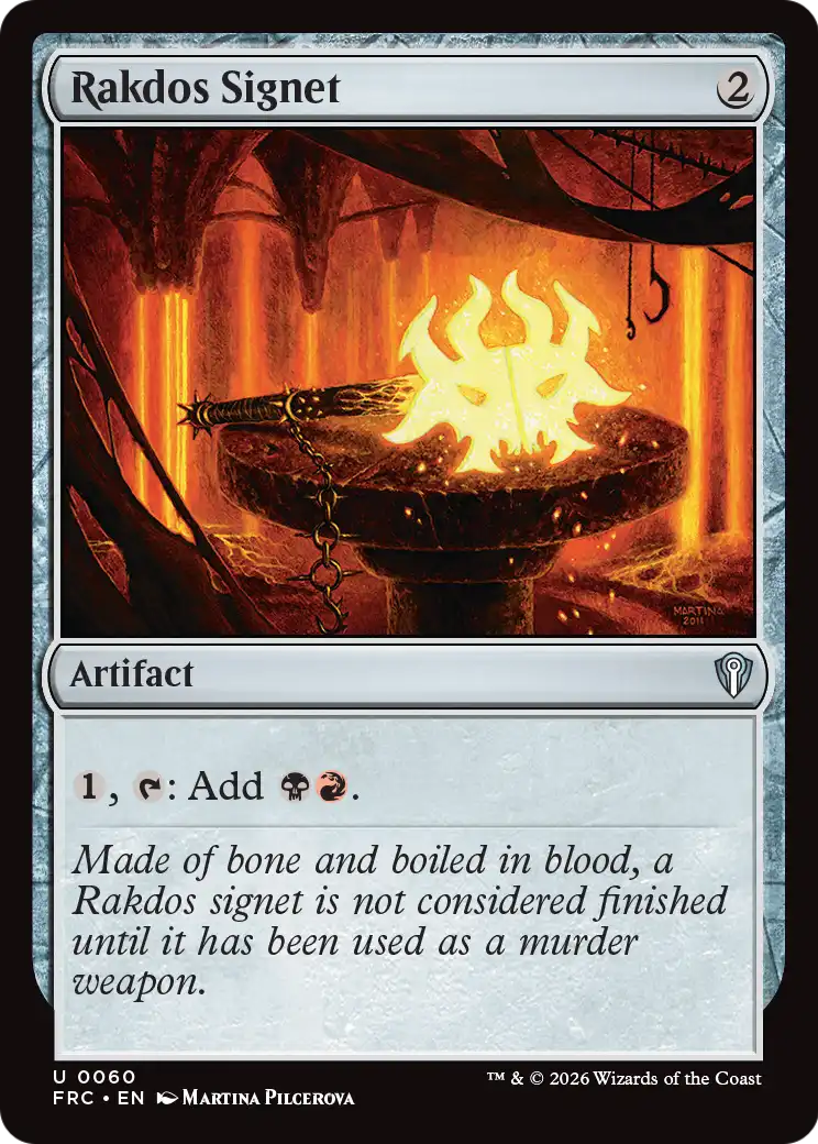 Rakdos Signet [Reality Fracture Commander] | Rock City Comics