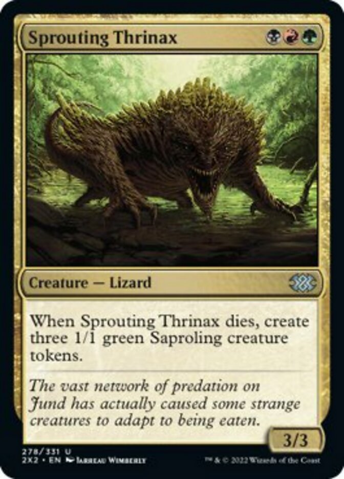Sprouting Thrinax [Double Masters 2022] | Rock City Comics