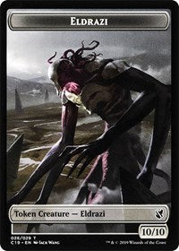 Eldrazi // Egg Double-Sided Token [Commander 2019 Tokens] | Rock City Comics