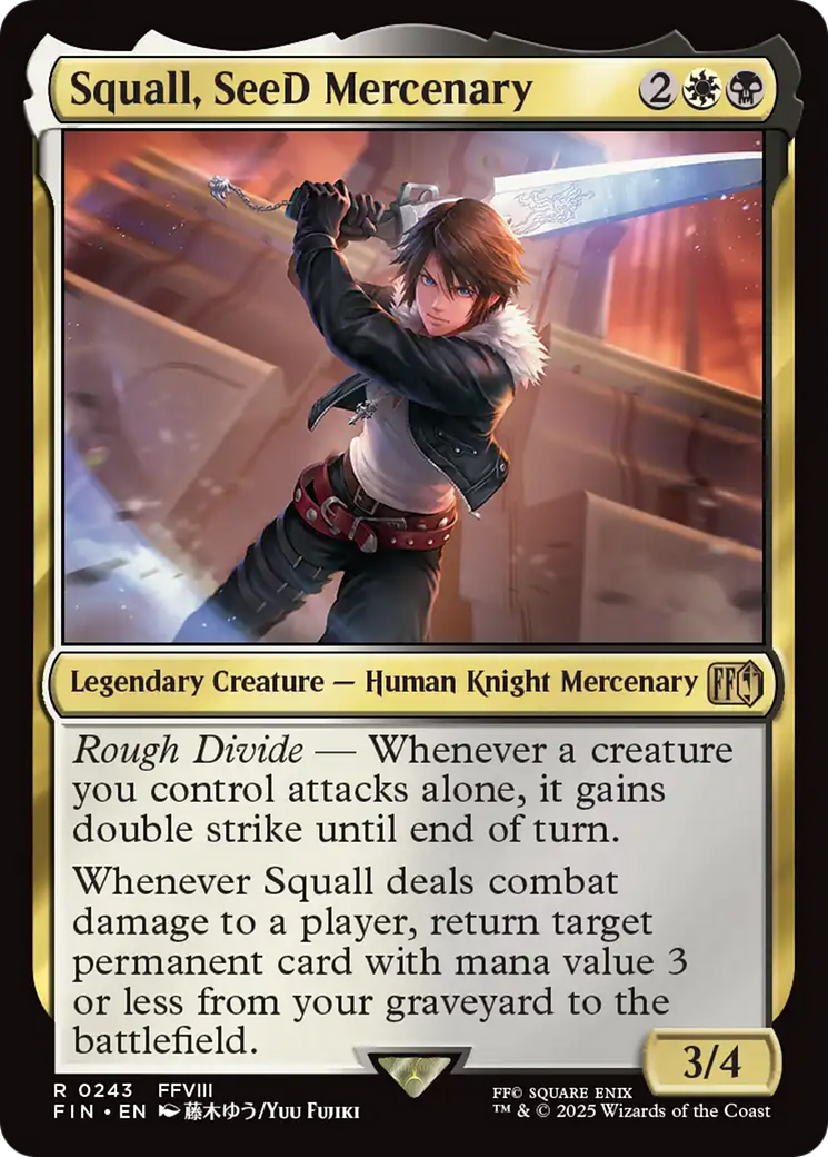 Squall, SeeD Mercenary [FINAL FANTASY] | Rock City Comics