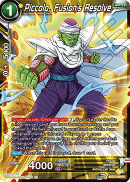 Piccolo, Fusion's Resolve (BT17-099) [Ultimate Squad] | Rock City Comics