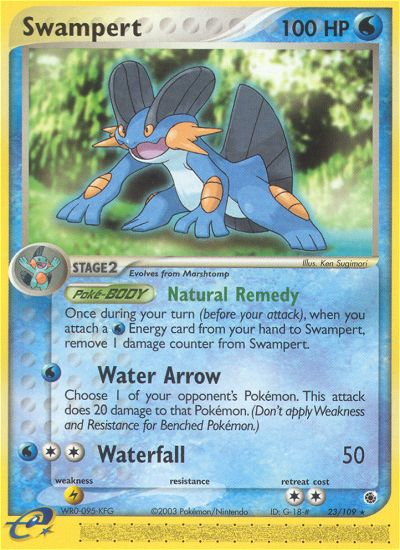 Swampert (23/109) [EX: Ruby & Sapphire] | Rock City Comics