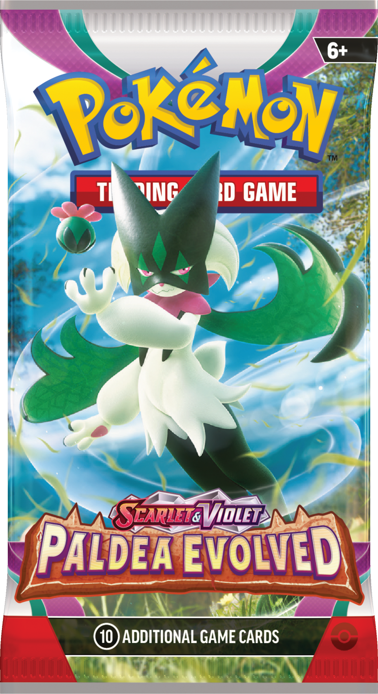 Scarlet & Violet: Paldea Evolved - Booster Pack | Rock City Comics