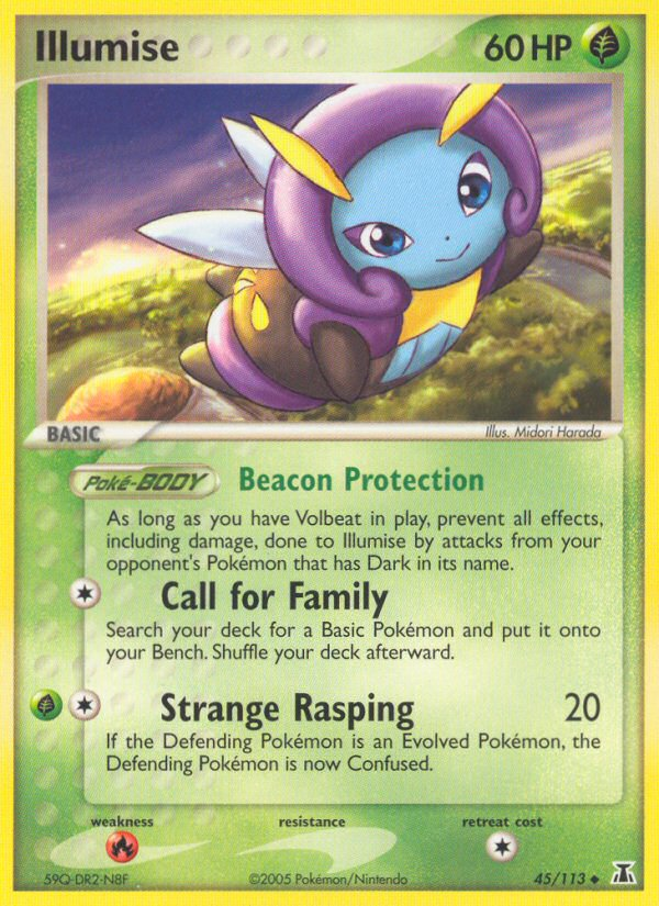 Illumise (45/113) [EX: Delta Species] | Rock City Comics