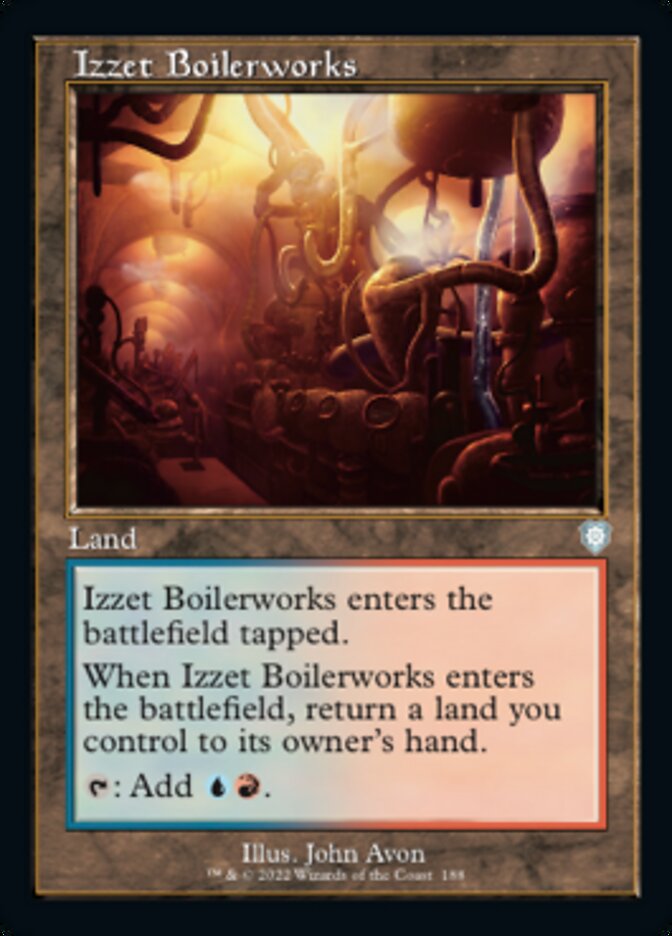 Izzet Boilerworks (Retro) [The Brothers' War Commander] | Rock City Comics
