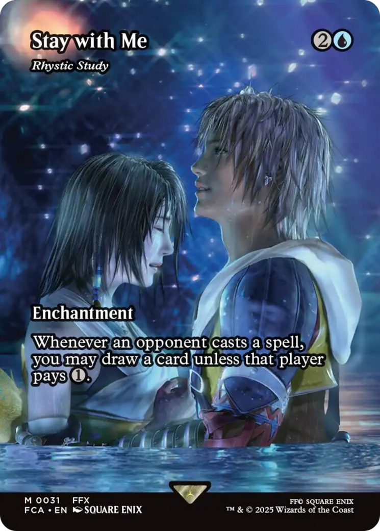 Stay with Me - Rhystic Study (Showcase) [FINAL FANTASY : Through the Ages] | Rock City Comics