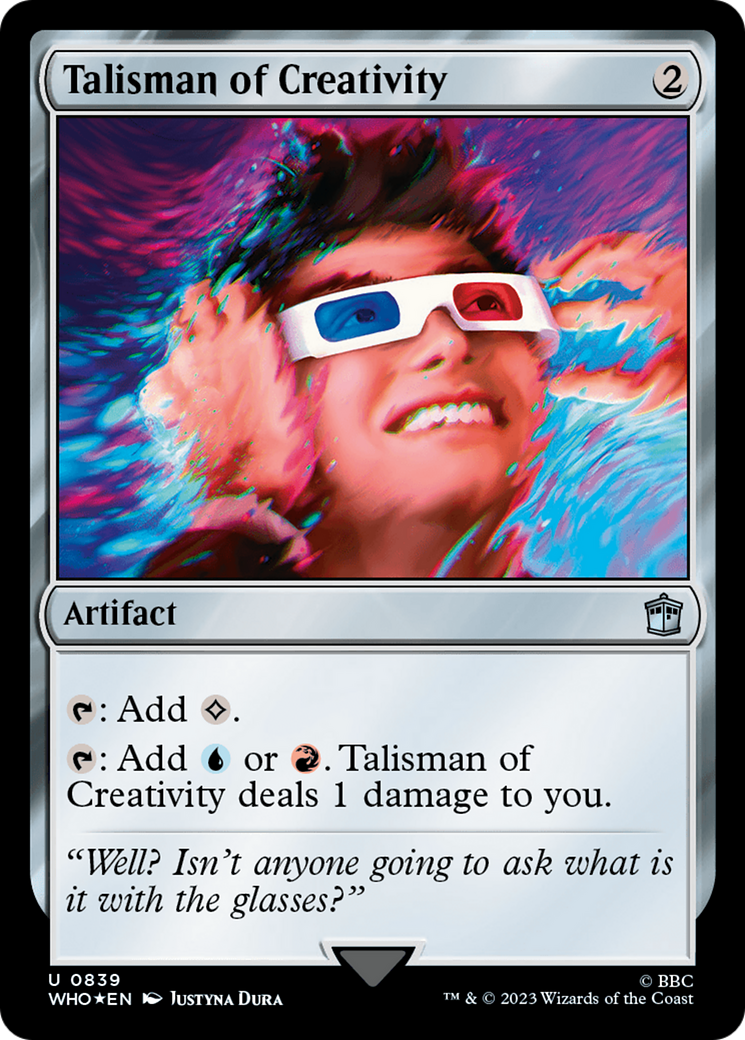 Talisman of Creativity (Surge Foil) [Doctor Who] | Rock City Comics
