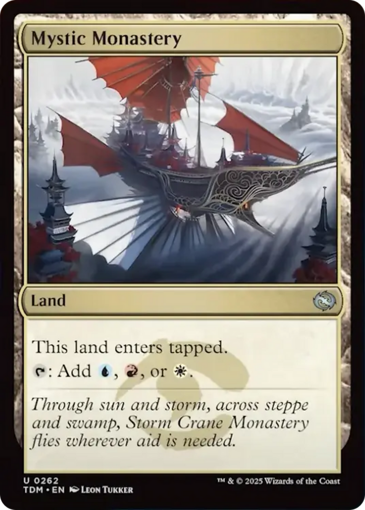 Mystic Monastery [Tarkir: Dragonstorm] | Rock City Comics