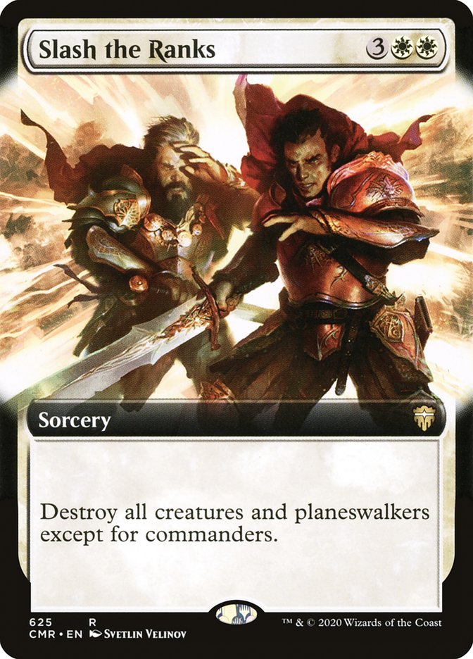 Slash the Ranks (Extended Art) [Commander Legends] | Rock City Comics