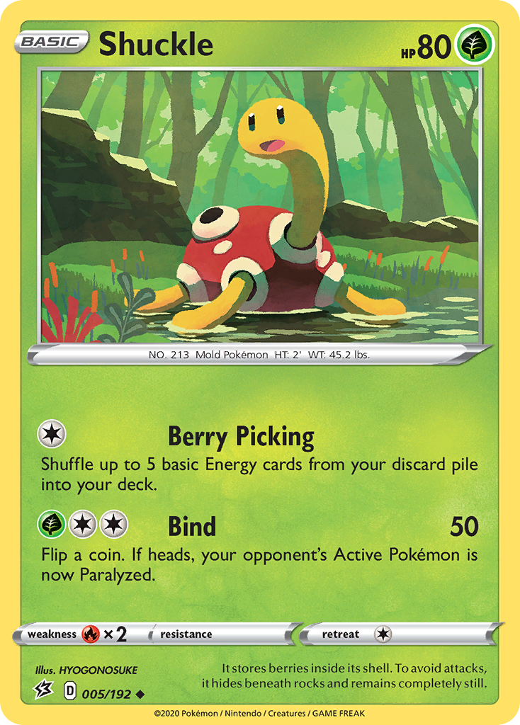 Shuckle (005/192) [Sword & Shield: Rebel Clash] | Rock City Comics