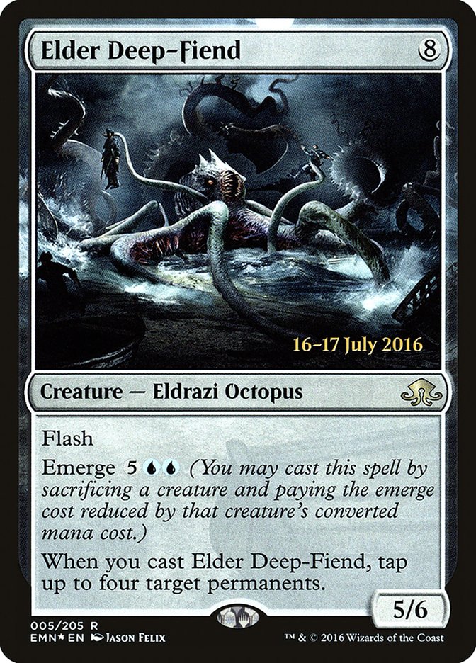Elder Deep-Fiend [Eldritch Moon Prerelease Promos] | Rock City Comics