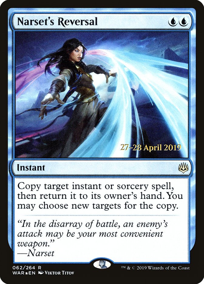 Narset's Reversal [War of the Spark Prerelease Promos] | Rock City Comics