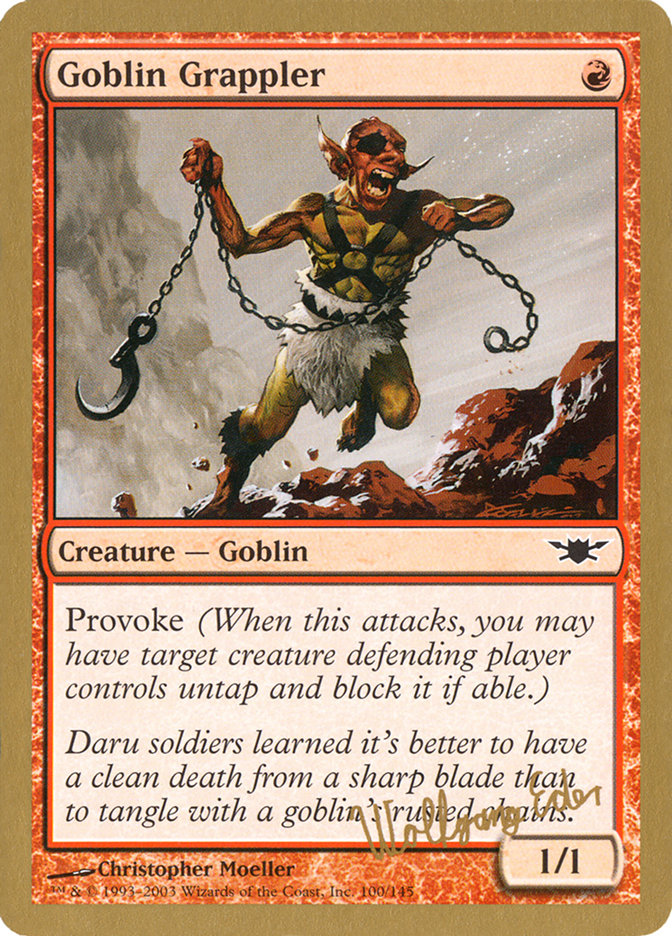 Goblin Grappler (Wolfgang Eder) [World Championship Decks 2003] | Rock City Comics