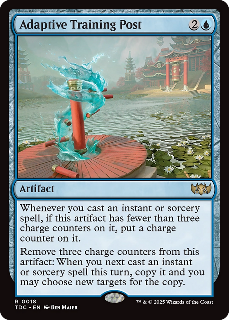 Adaptive Training Post [Tarkir: Dragonstorm Commander] | Rock City Comics