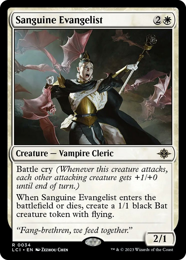 Sanguine Evangelist [The Lost Caverns of Ixalan] | Rock City Comics