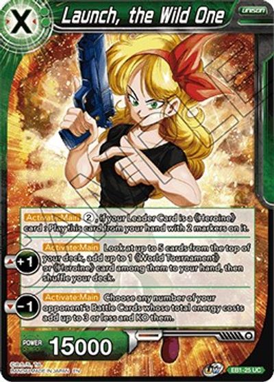 Launch, the Wild One (EB1-25) [Battle Evolution Booster] | Rock City Comics