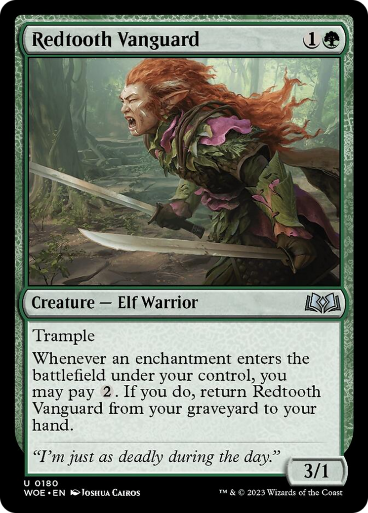 Redtooth Vanguard [Wilds of Eldraine] | Rock City Comics