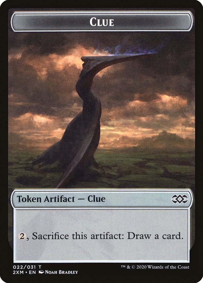 Clue Token [Double Masters Tokens] | Rock City Comics