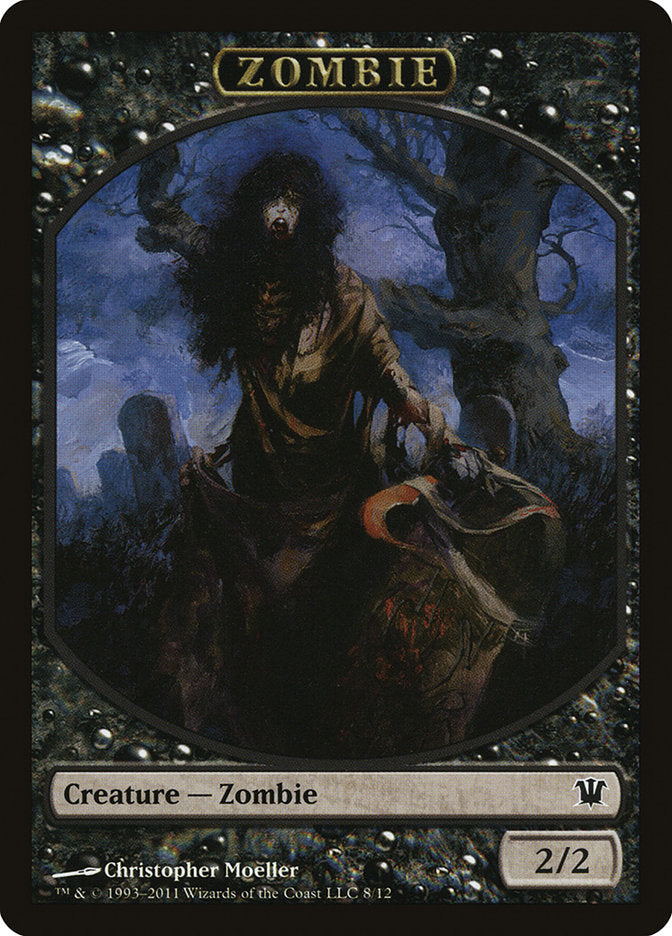 Zombie Token (8/12) [Innistrad Tokens] | Rock City Comics