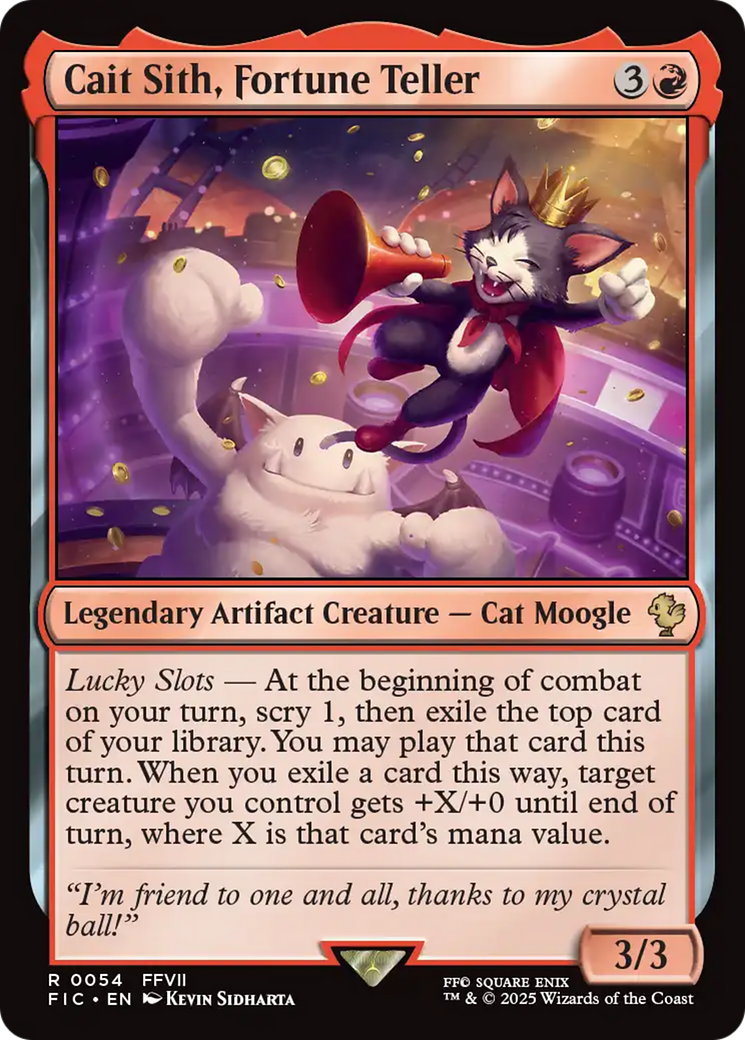 Cait Sith, Fortune Teller [FINAL FANTASY Commander] | Rock City Comics