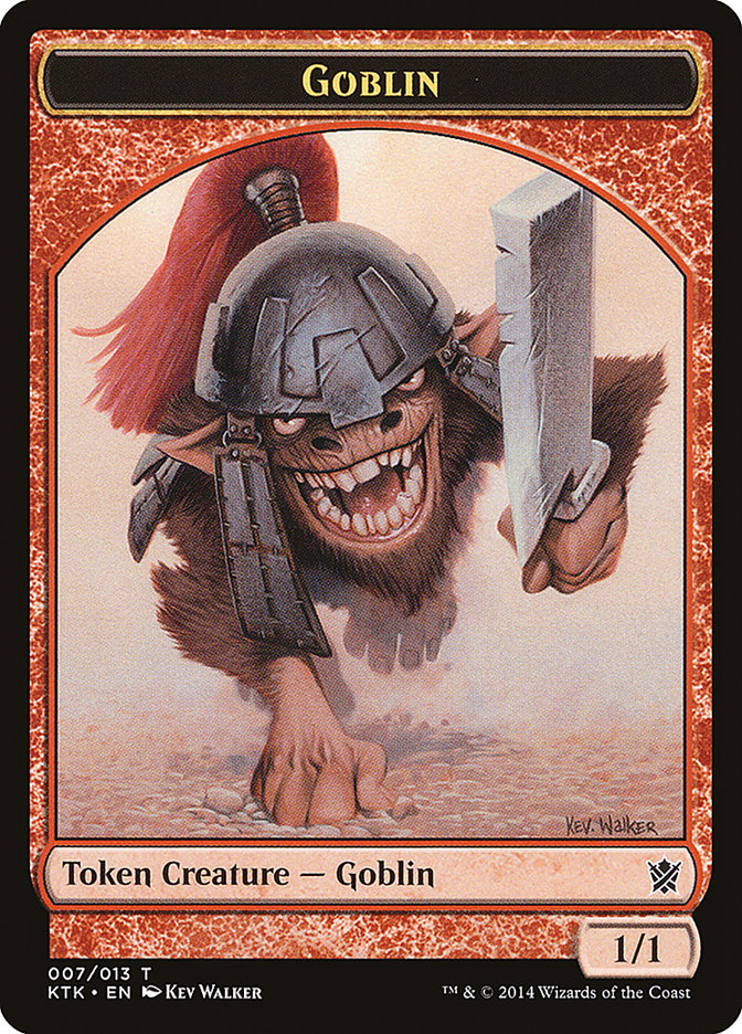 Goblin Token [Khans of Tarkir Tokens] | Rock City Comics