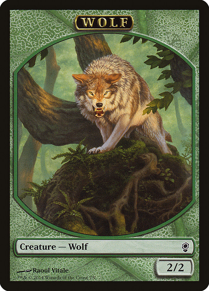 Wolf Token [Conspiracy Tokens] | Rock City Comics