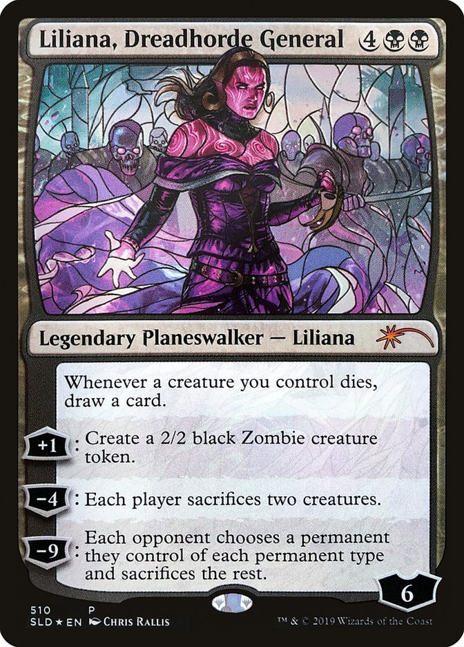 Liliana, Dreadhorde General (Stained Glass) [Secret Lair Drop Promos] | Rock City Comics