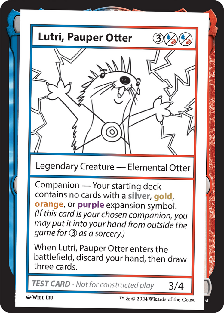 Lutri, Pauper Otter [Mystery Booster 2 Playtest Cards] | Rock City Comics