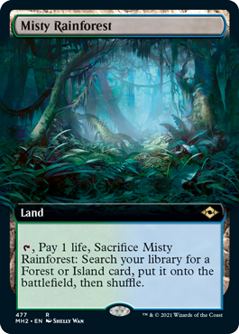 Misty Rainforest (Extended Art) [Modern Horizons 2] | Rock City Comics