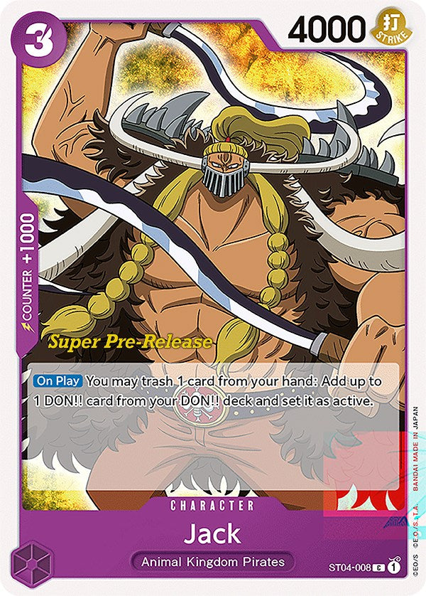 Jack [Super Pre-Release Starter Deck: Animal Kingdom Pirates] | Rock City Comics