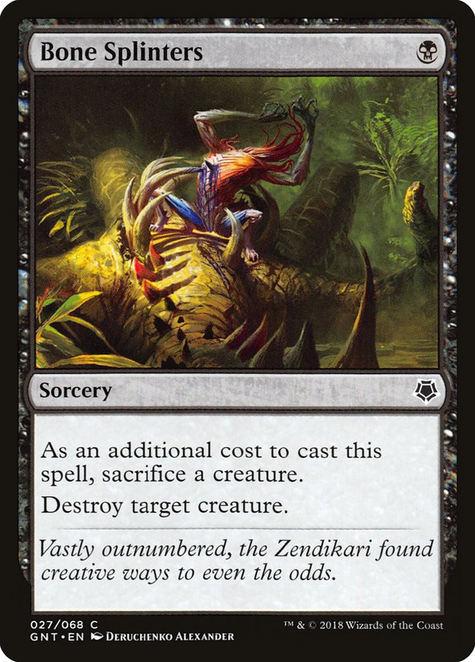 Bone Splinters [Game Night 2018] | Rock City Comics