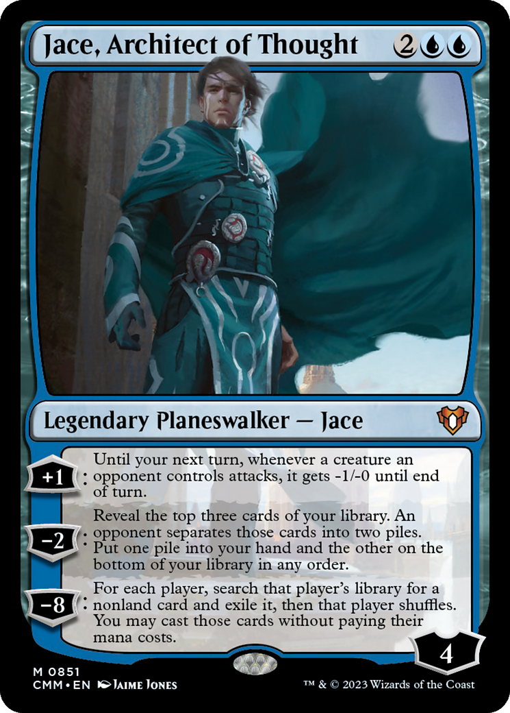 Jace, Architect of Thought [Commander Masters] | Rock City Comics