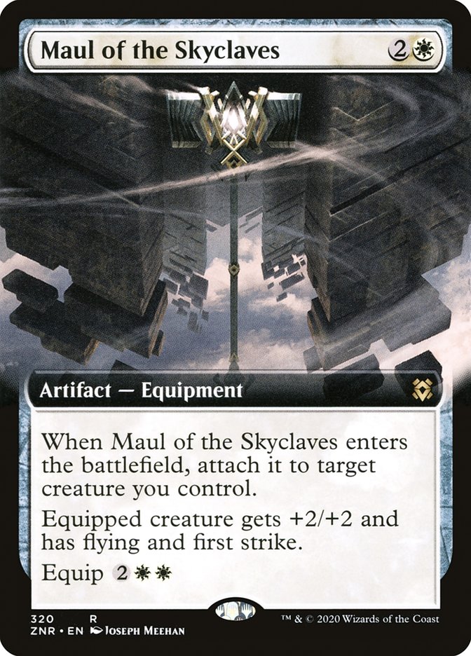 Maul of the Skyclaves (Extended Art) [Zendikar Rising] | Rock City Comics