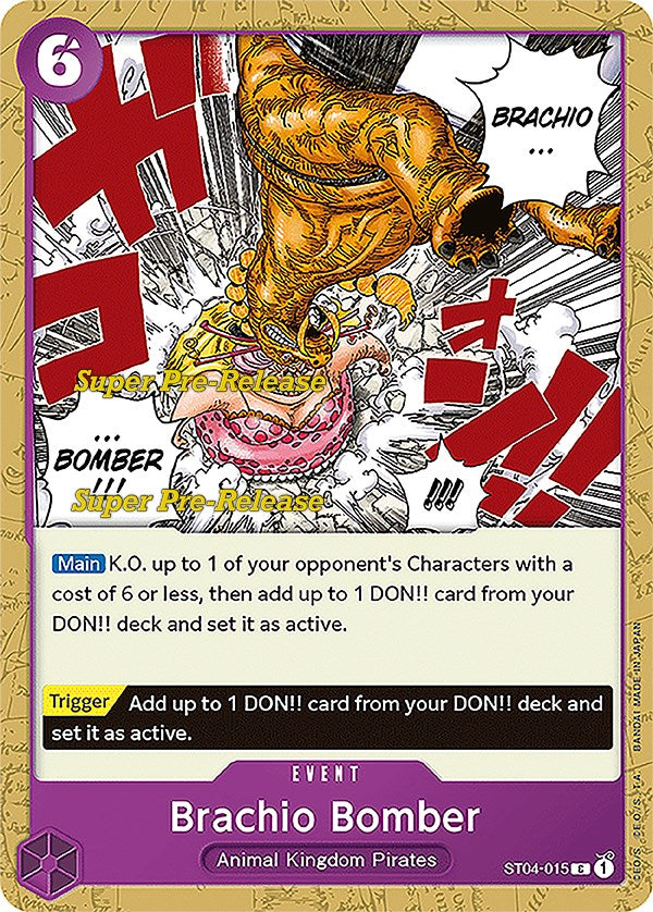 Brachio Bomber [Super Pre-Release Starter Deck: Animal Kingdom Pirates] | Rock City Comics