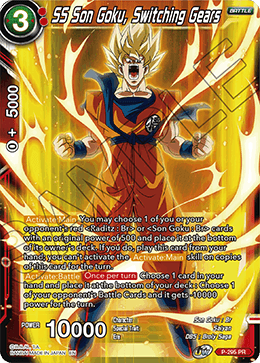 SS Son Goku, Switching Gears (P-295) [Tournament Promotion Cards] | Rock City Comics