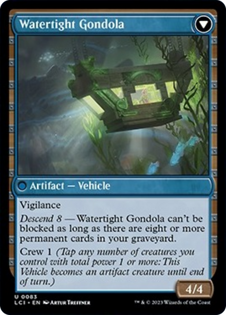 Waterlogged Hulk // Watertight Gondola [The Lost Caverns of Ixalan] | Rock City Comics