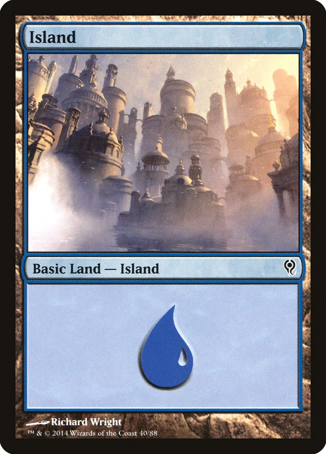 Island (40) [Duel Decks: Jace vs. Vraska] | Rock City Comics