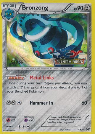 Bronzong (XY21) (Staff) [XY: Black Star Promos] | Rock City Comics