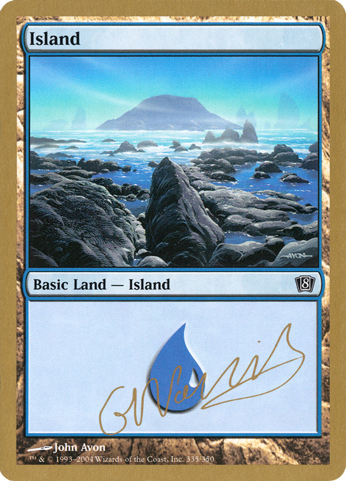 Island (gn335) (Gabriel Nassif) [World Championship Decks 2004] | Rock City Comics