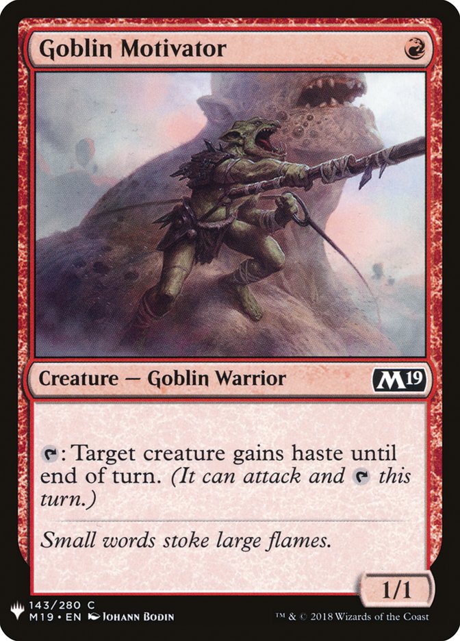 Goblin Motivator [Mystery Booster] | Rock City Comics